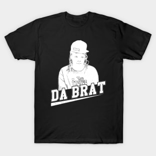 Da Brat // white retro T-Shirt